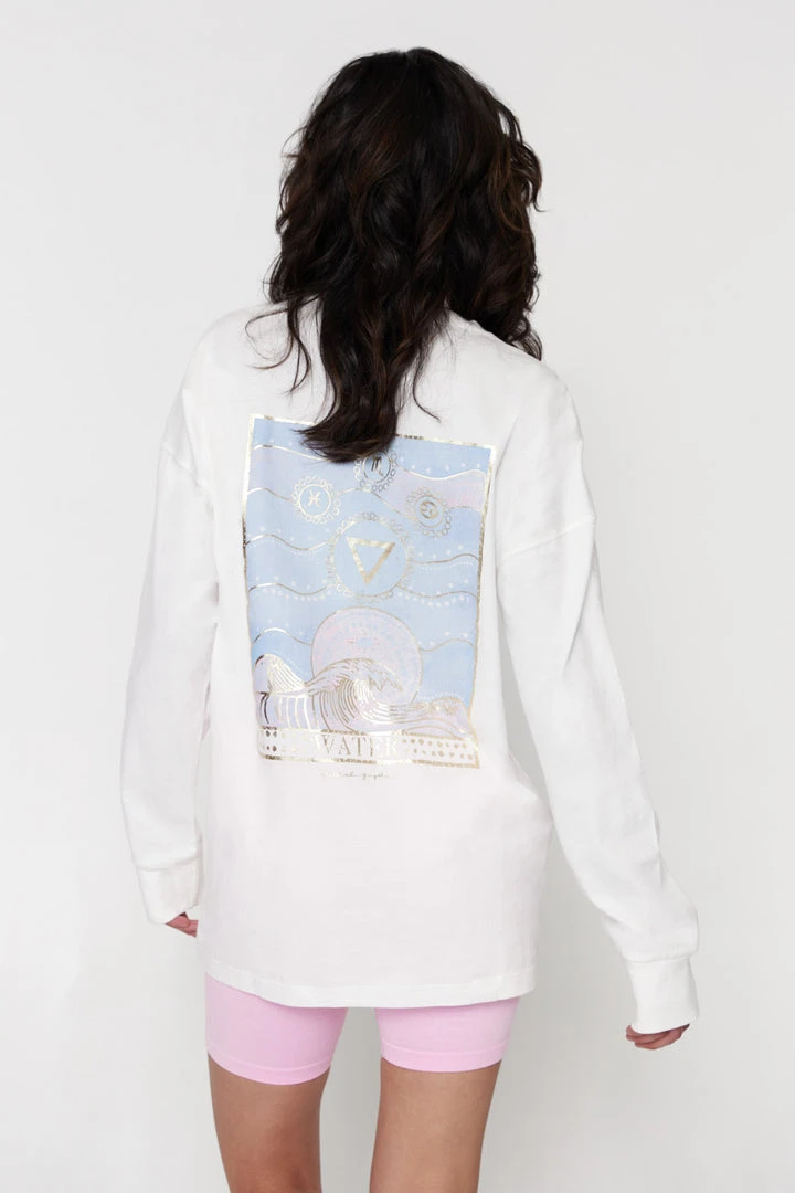 SPIRITUAL GANGSTER Graphic Shop Water Around Long Sleeve Tee 5 SPIRITUAL GANGSTER Graphic Shop Water Around Long Sleeve Tee