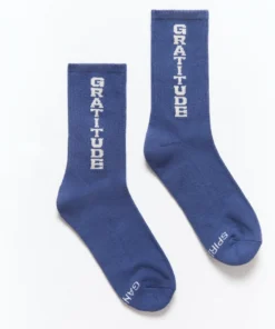 SPIRITUAL GANGSTER Gratitude Sock Graphic Shop