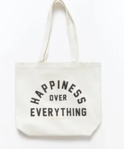 SPIRITUAL GANGSTER Accessories Happiness Canvas Tote