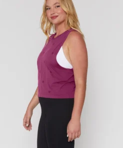 SPIRITUAL GANGSTER Tops Active Flow Seamless Tank