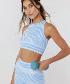 SPIRITUAL GANGSTER Jacquard Seamless High Neck Bra 15 SPIRITUAL GANGSTER Jacquard Seamless High Neck Bra