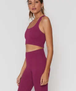 SPIRITUAL GANGSTER Tops Athena Seamless Crop Tank