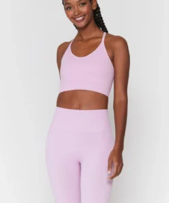 SPIRITUAL GANGSTER Icon Seamless T-Back Sports Bra Tops