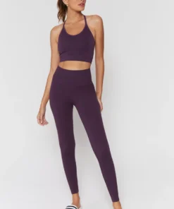 SPIRITUAL GANGSTER Icon Seamless T-Back Sports Bra