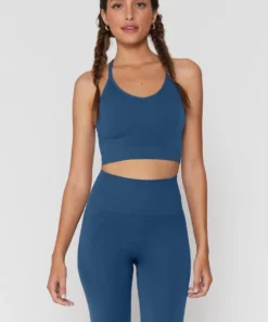 SPIRITUAL GANGSTER Icon Seamless T-Back Sports Bra