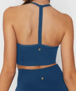 SPIRITUAL GANGSTER Icon Seamless T-Back Sports Bra