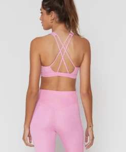 SPIRITUAL GANGSTER Tops Studio Eco Jersey Sports Bra