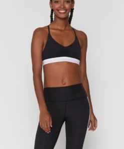 SPIRITUAL GANGSTER Studio Eco Jersey T-Back Bra Tops