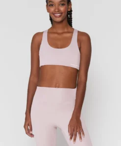 SPIRITUAL GANGSTER Studio Eco Jersey Sports Bra Tops