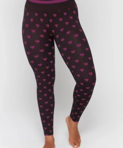 SPIRITUAL GANGSTER Jacquard Love Sculpt Seamless Legging