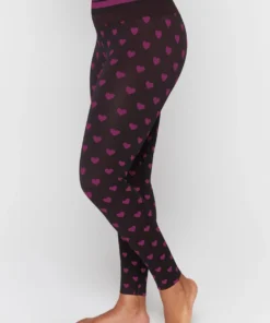 SPIRITUAL GANGSTER Jacquard Love Sculpt Seamless Legging