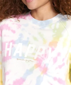 SPIRITUAL GANGSTER Happy Old School Sweatshirt Sweatshirts