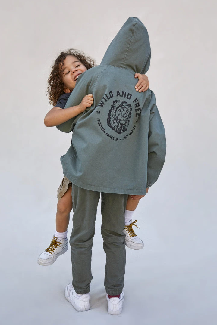 SPIRITUAL GANGSTER Ziggy Marley X SG Kids Hooded Military Jacket Kids Shop 7 SPIRITUAL GANGSTER Ziggy Marley X SG Kids Hooded Military Jacket Kids Shop