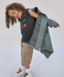SPIRITUAL GANGSTER Ziggy Marley X SG Kids Hooded Military Jacket Kids Shop 9 SPIRITUAL GANGSTER Ziggy Marley X SG Kids Hooded Military Jacket Kids Shop