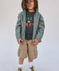 SPIRITUAL GANGSTER Ziggy Marley X SG Kids Hooded Military Jacket Kids Shop
