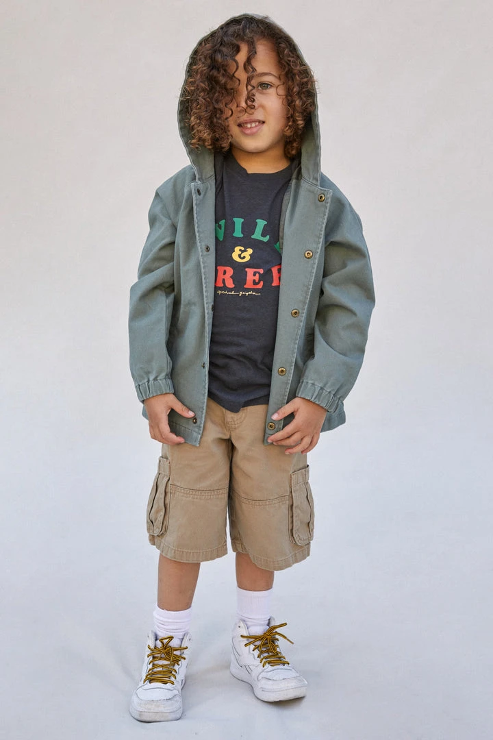 SPIRITUAL GANGSTER Ziggy Marley X SG Kids Hooded Military Jacket Kids Shop 3 SPIRITUAL GANGSTER Ziggy Marley X SG Kids Hooded Military Jacket Kids Shop