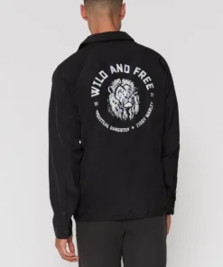 SPIRITUAL GANGSTER Men Ziggy Marley X SG Coach Jacket