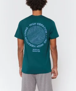 SPIRITUAL GANGSTER Men High Vibration Short Sleeve Tee