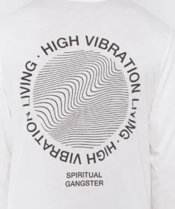 SPIRITUAL GANGSTER Men High Vibration Long Sleeve Tee