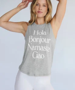 SPIRITUAL GANGSTER Hola Muscle Tank Summer 2022 Catalog