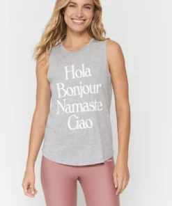 SPIRITUAL GANGSTER Hola Muscle Tank Summer 2022 Catalog 12 SPIRITUAL GANGSTER Hola Muscle Tank Summer 2022 Catalog