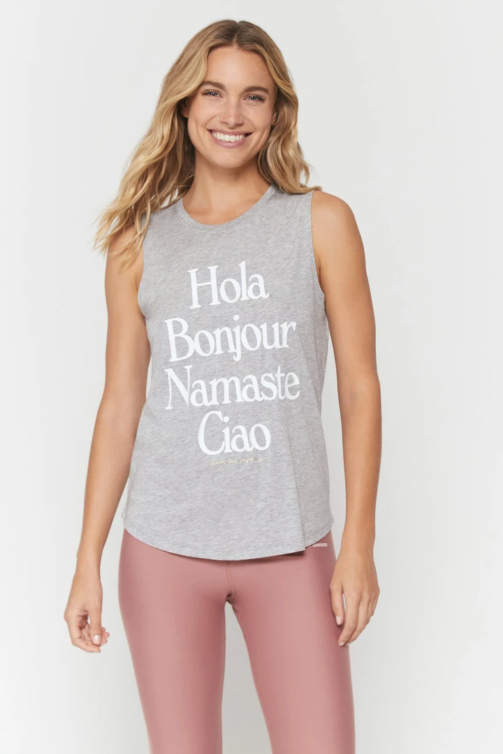 SPIRITUAL GANGSTER Hola Muscle Tank Summer 2022 Catalog 7 SPIRITUAL GANGSTER Hola Muscle Tank Summer 2022 Catalog