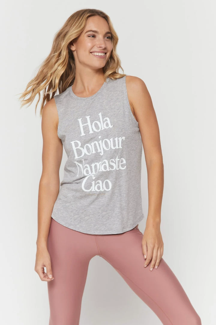 SPIRITUAL GANGSTER Hola Muscle Tank Summer 2022 Catalog 5 SPIRITUAL GANGSTER Hola Muscle Tank Summer 2022 Catalog