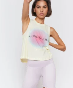 SPIRITUAL GANGSTER Good Karma Crop Tank