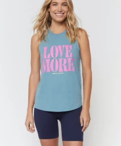 SPIRITUAL GANGSTER Love More Muscle Tank Summer 2022 Catalog