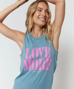 SPIRITUAL GANGSTER Love More Muscle Tank Summer 2022 Catalog