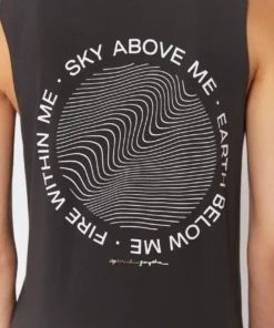 SPIRITUAL GANGSTER Summer 2022 Catalog Sky Above Muscle Tank