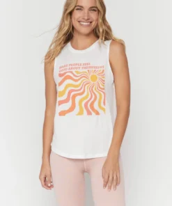 SPIRITUAL GANGSTER Summer 2022 Catalog Feel Good Muscle Tank