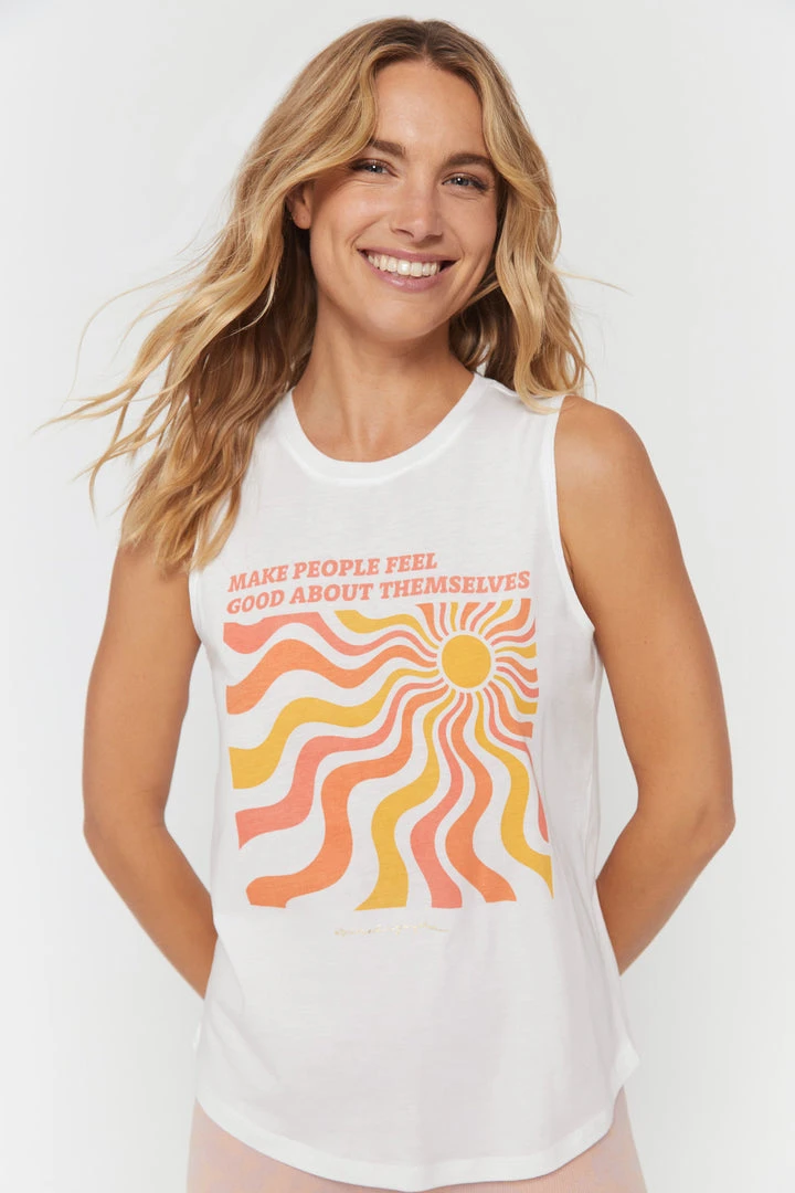 SPIRITUAL GANGSTER Summer 2022 Catalog Feel Good Muscle Tank 7 SPIRITUAL GANGSTER Summer 2022 Catalog Feel Good Muscle Tank
