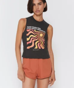 SPIRITUAL GANGSTER Feel Good Crop Tank