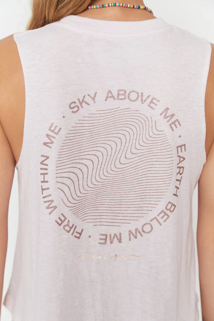 SPIRITUAL GANGSTER Graphic Shop Sky Above Crop Tank 4 SPIRITUAL GANGSTER Graphic Shop Sky Above Crop Tank
