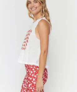 SPIRITUAL GANGSTER Ciao Bella Crop Tank Tops