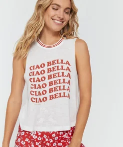 SPIRITUAL GANGSTER Ciao Bella Crop Tank Tops 9 SPIRITUAL GANGSTER Ciao Bella Crop Tank Tops