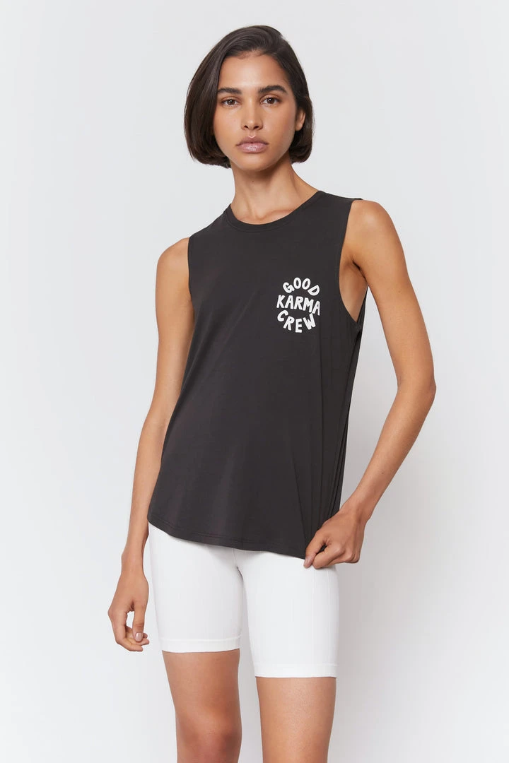 SPIRITUAL GANGSTER Summer 2022 Catalog Karma Crew Muscle Tank 6 SPIRITUAL GANGSTER Summer 2022 Catalog Karma Crew Muscle Tank