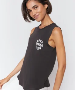 SPIRITUAL GANGSTER Summer 2022 Catalog Karma Crew Muscle Tank