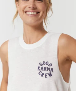SPIRITUAL GANGSTER Karma Crew Crop Tank