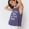 SPIRITUAL GANGSTER Take Time Crop Tank