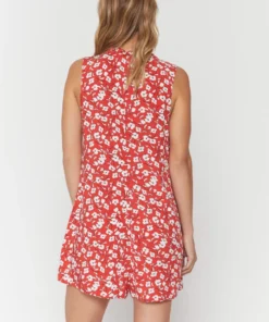 SPIRITUAL GANGSTER Breezy Challis Romper Dresses, Rompers & Jumpsuits 12 SPIRITUAL GANGSTER Breezy Challis Romper Dresses, Rompers & Jumpsuits