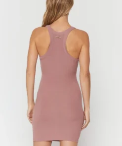 SPIRITUAL GANGSTER Slim Rib Tank Dress