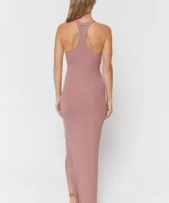 SPIRITUAL GANGSTER Travel Edit Slim Rib Maxi Dress