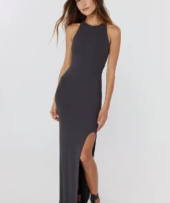 SPIRITUAL GANGSTER Travel Edit Slim Rib Maxi Dress