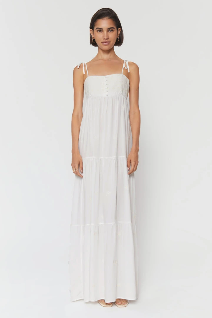 SPIRITUAL GANGSTER New Arrivals Dolce Embroidered Maxi Dress 3 SPIRITUAL GANGSTER New Arrivals Dolce Embroidered Maxi Dress