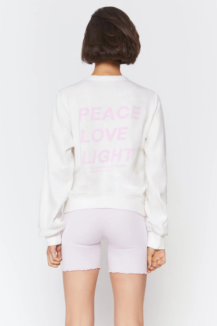 SPIRITUAL GANGSTER Peace Effortless Sweatshirt 6 SPIRITUAL GANGSTER Peace Effortless Sweatshirt
