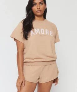 SPIRITUAL GANGSTER Amore Short Sleeve Sweatshirt 11 SPIRITUAL GANGSTER Amore Short Sleeve Sweatshirt