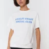 SPIRITUAL GANGSTER Graphic Shop Amalfi Coast Short Sleeve Sweatshirt