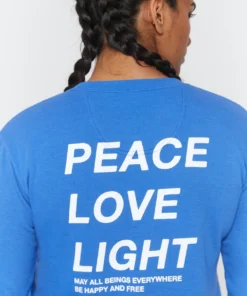 SPIRITUAL GANGSTER Peace Crop Sweatshirt Summer 2022 Catalog